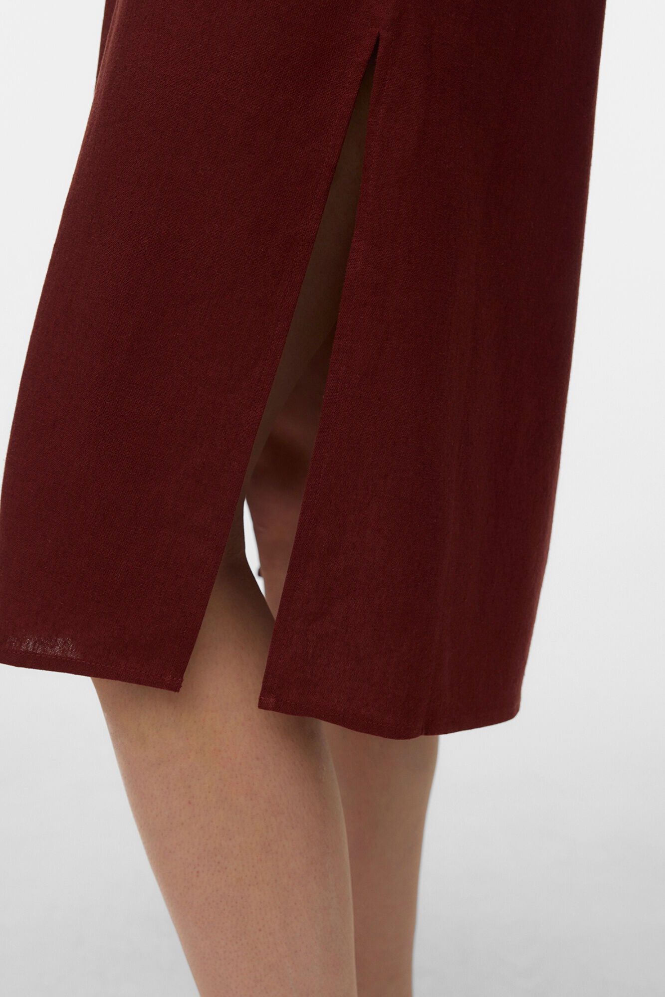 Vero Moda Vestido 7/8 camiseiro