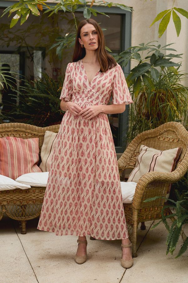 Pol&iacute;n Et Moi Vestido comprido Alma Castanho