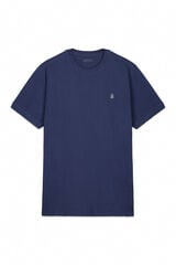Cortefiel T-shirt básica piqué Azul