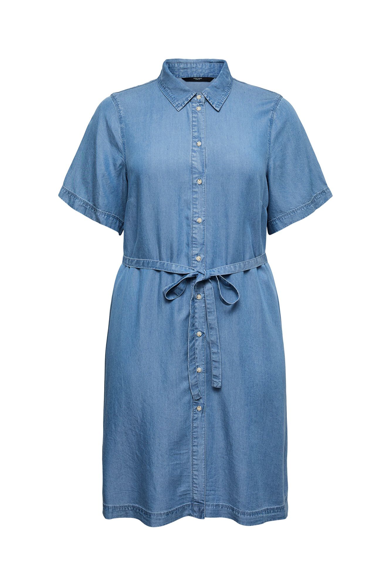 Vero Moda Curve Vestido curto em Tencel tamanho grande