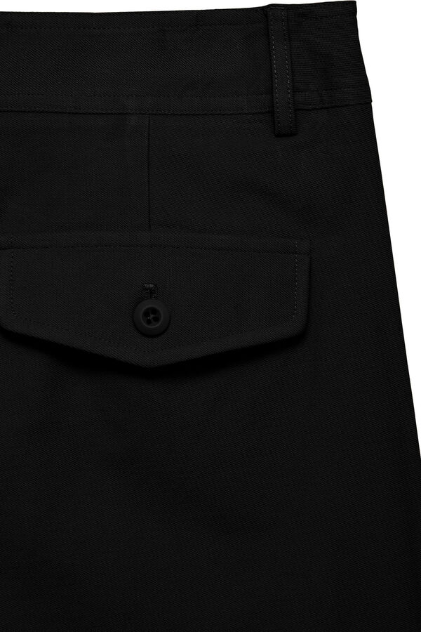 Vero Moda Cal&ccedil;a utilit&aacute;ria de perna larga Preto