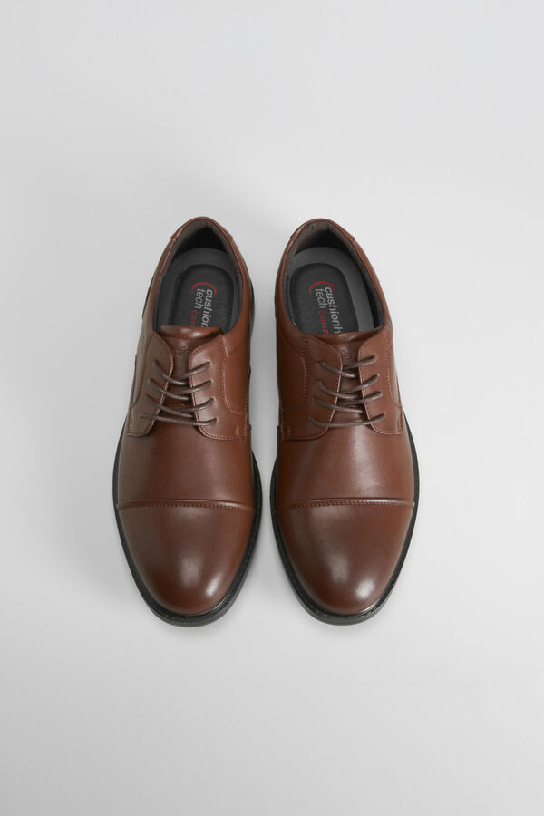 Comfeet Sapato social Blucher da COMFEET Castanho