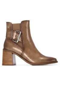 XTI Botins de salto estilo Chelsea