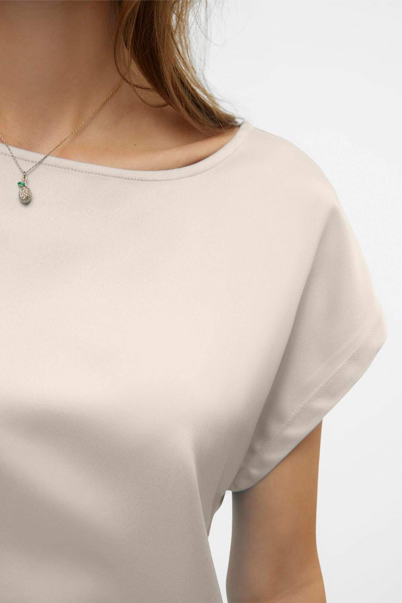 Vero Moda Top de manga curta 