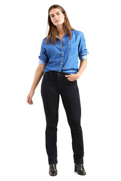 Cortefiel 314 Shaping Straight™ jeans Black