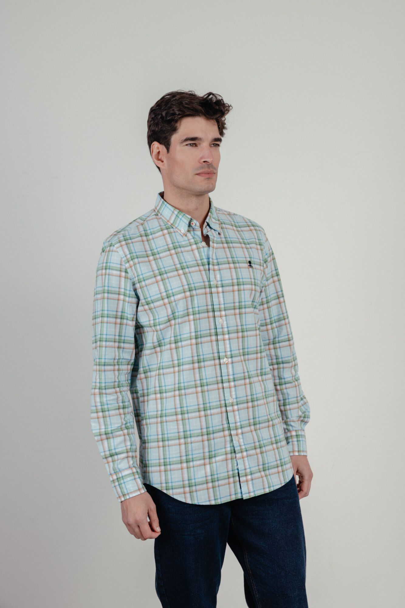 elPulpo Camisa casual em popelina