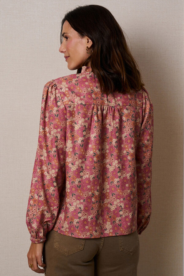 Polín Et Moi Blusa Minna com babados Subiu