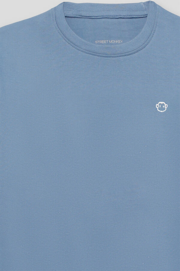 Street Monkey Short sleeve T-shirt Blue