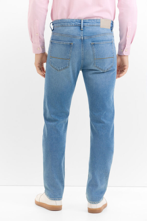 Cortefiel Slim fit Dynamic jeans Blue