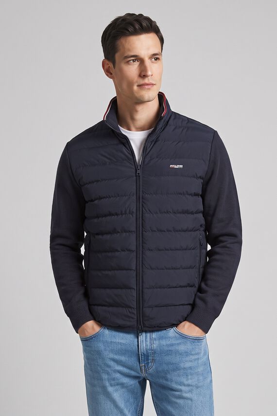 Chaqueta híbrida acolchada