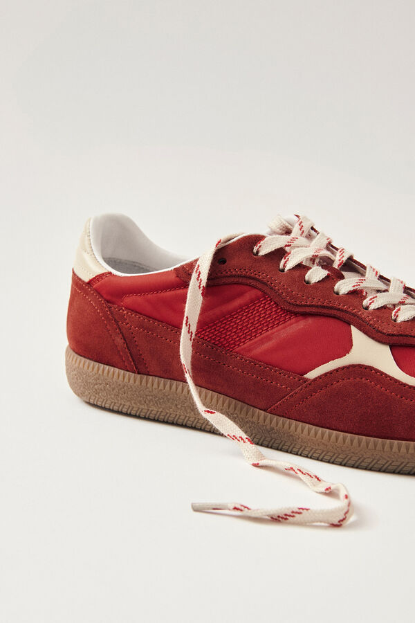 Alohas Chinelos de pele Tb.490 Vermelho