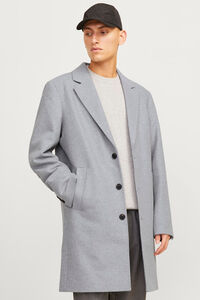 Jack & Jones Sobretudo gola de lapela