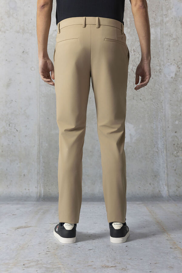 elPulpo Calça técnica ultraleve taupe Castanho