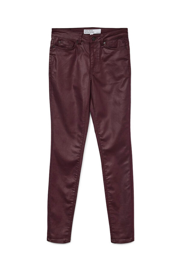Vero Moda Calça jeans skinny  Roxo