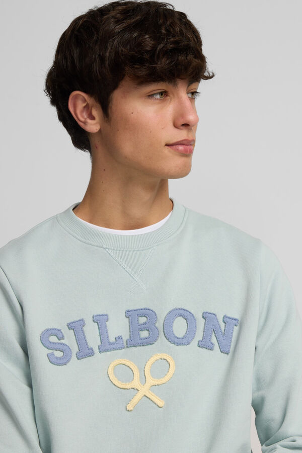 Silbon Moletom sweatshirt racket meia Verde