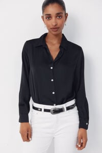 Cortefiel Satin-finish shirt