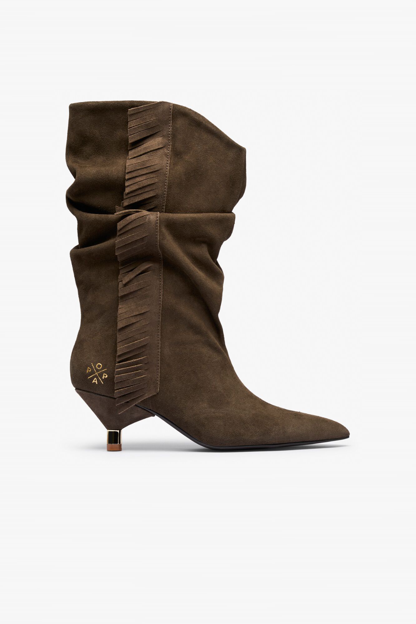 Popa Botas Takayama com franjas