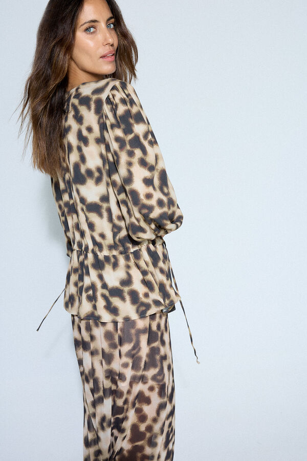 Slowlove Blusa estampada Multicolorido
