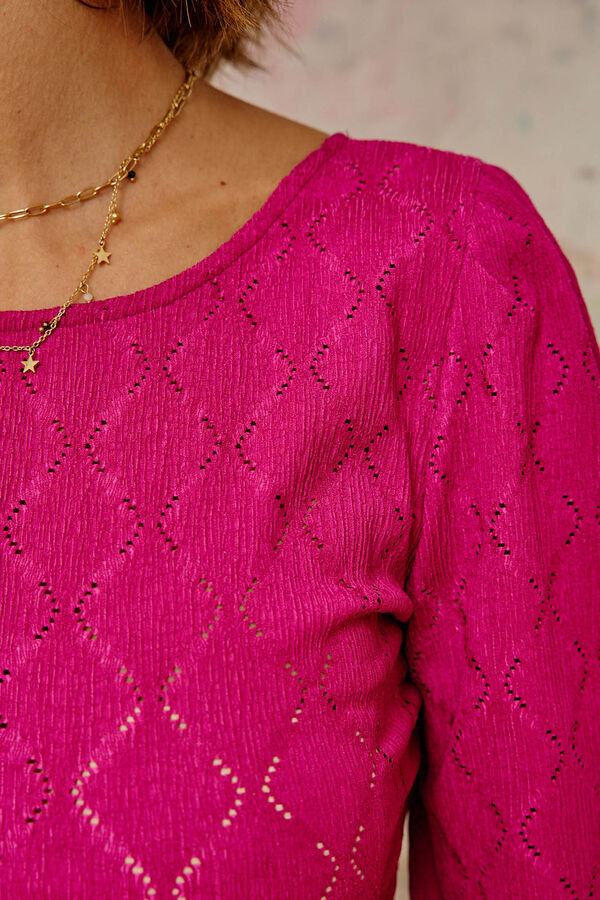 Polín Et Moi Camiseta calados paris buganvilla Morado