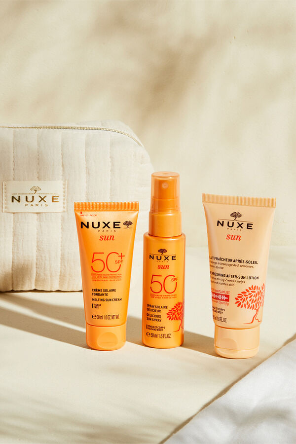 Nuxe NUXE SUN MY SUNCARE ESSENTIALS TRAVEL KIT Yellow