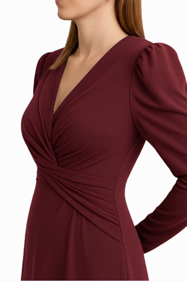 Cuplé Vestido midi de malha Granada