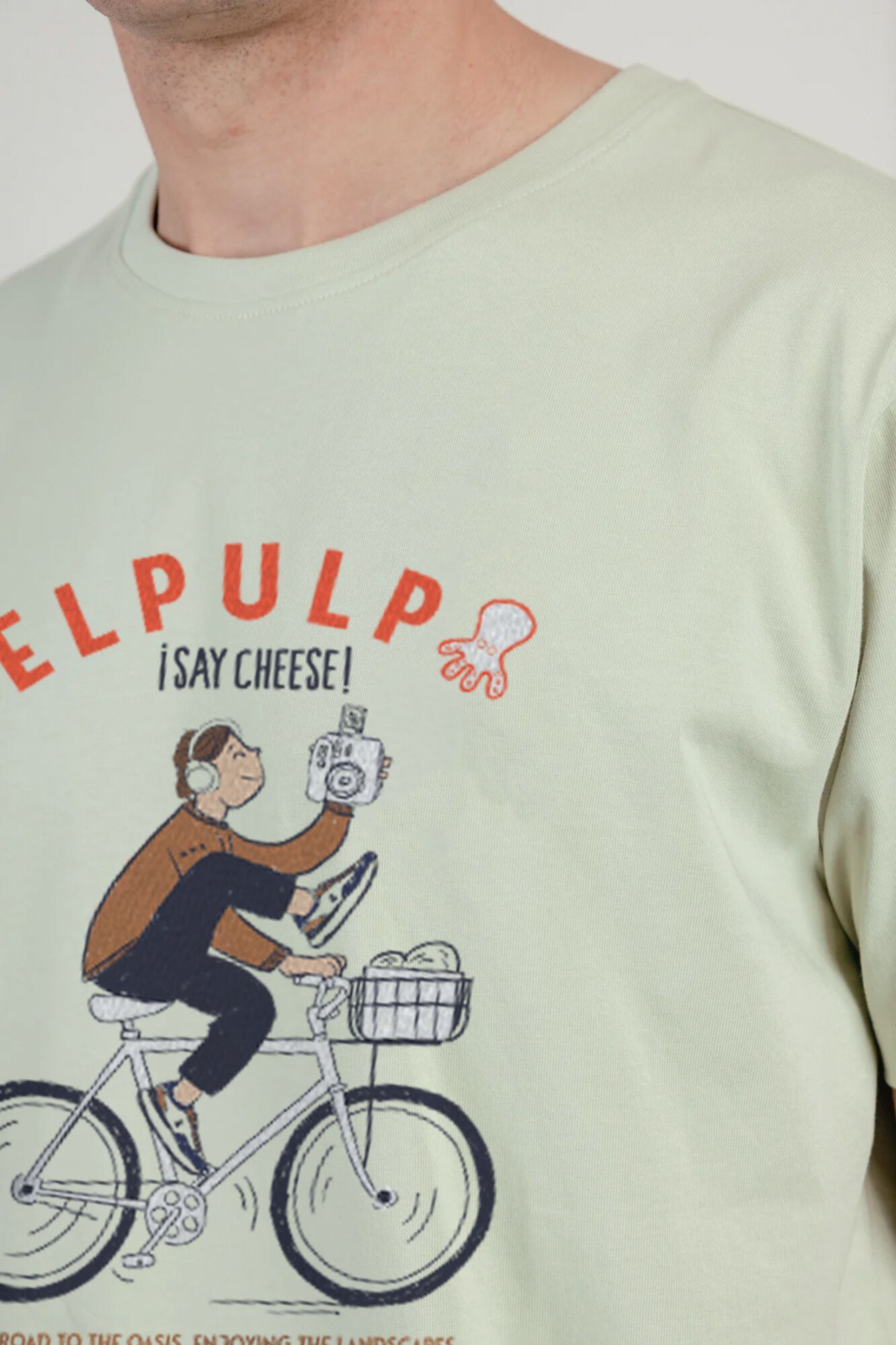 elPulpo T-shirt manga curta