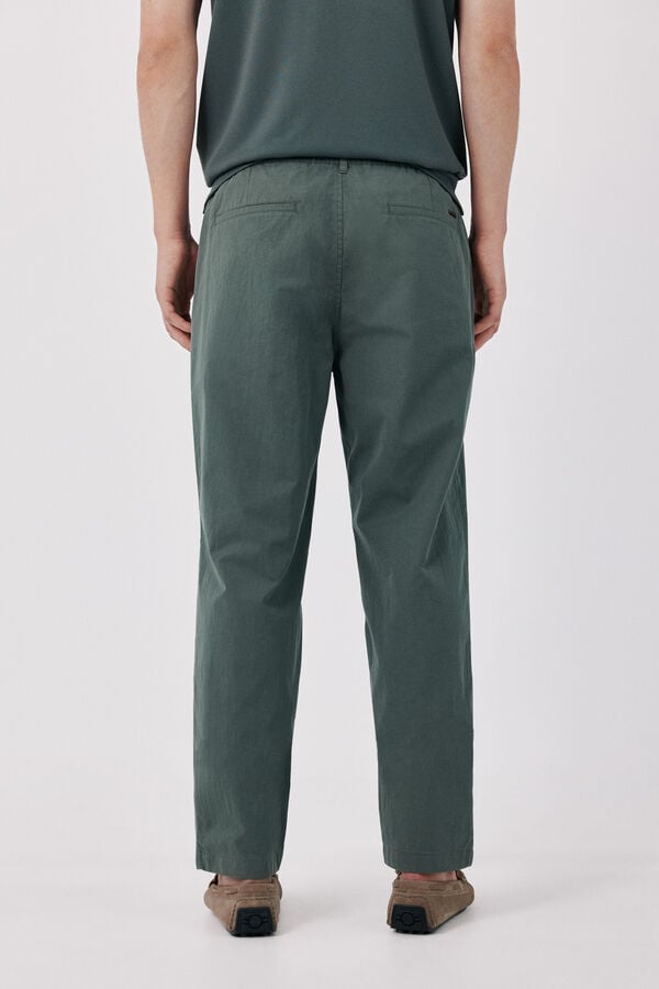 Cortefiel Cal&ccedil;as jogger leves regulares Verde