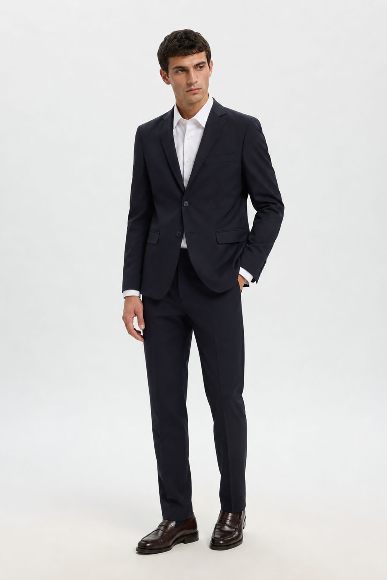 Selected Pantal&oacute;n de traje Slim Fit