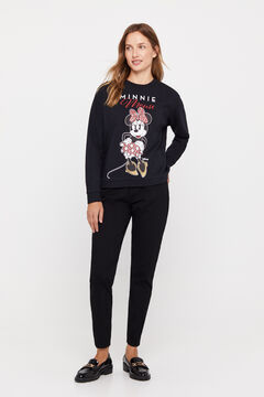 Cortefiel Disney sweatshirt Black