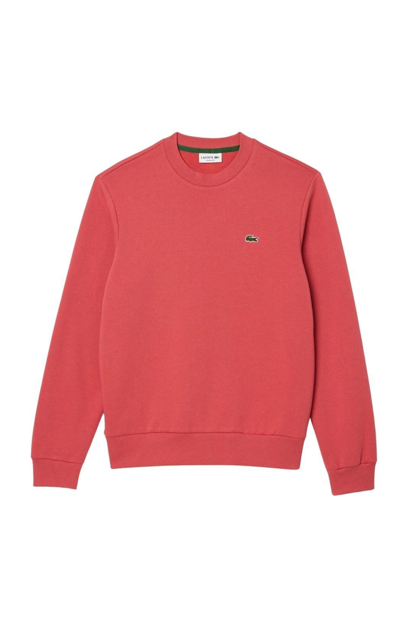 Lacoste Camisola de algod&atilde;o cardado com fit folgado