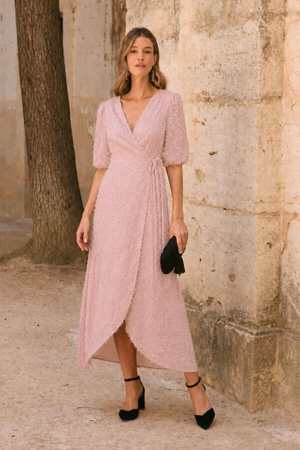 Pol&iacute;n Et Moi Mariella knot dress Pink