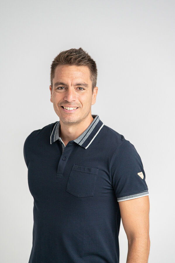 Privata Basic 100% cotton piqué polo shirt Navy