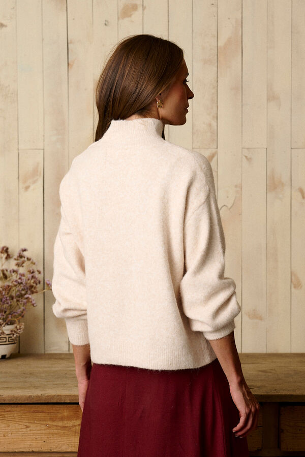 Polín Et Moi Irina button-down jumper Ivory