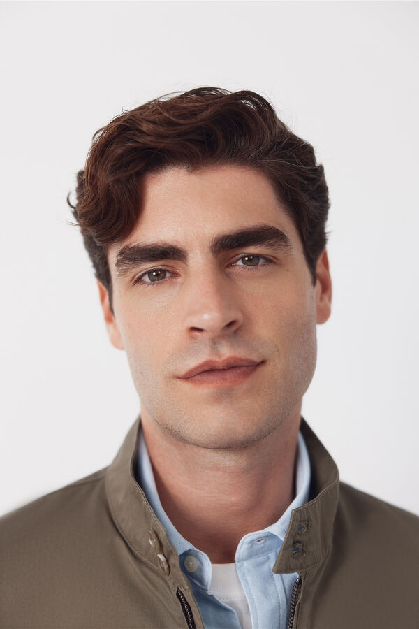 Cortefiel Casual lightweight jacket  Kaki