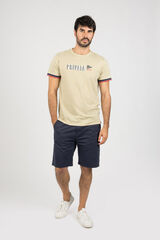Privata Short sleeve T-shirt Beige