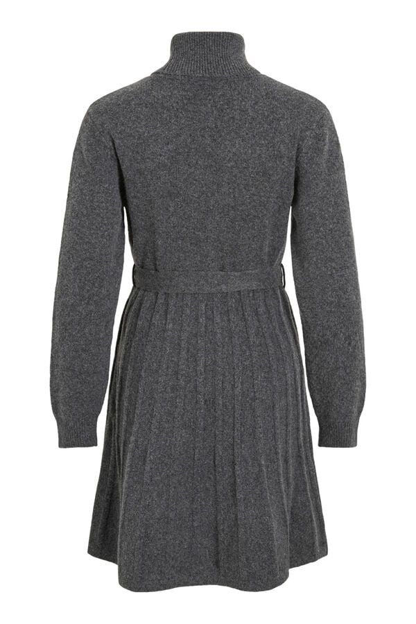 Vila Vestido curto de malha Cinzento