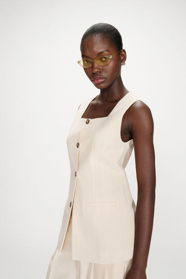 Grace & Mila Colete Vico Amarelo