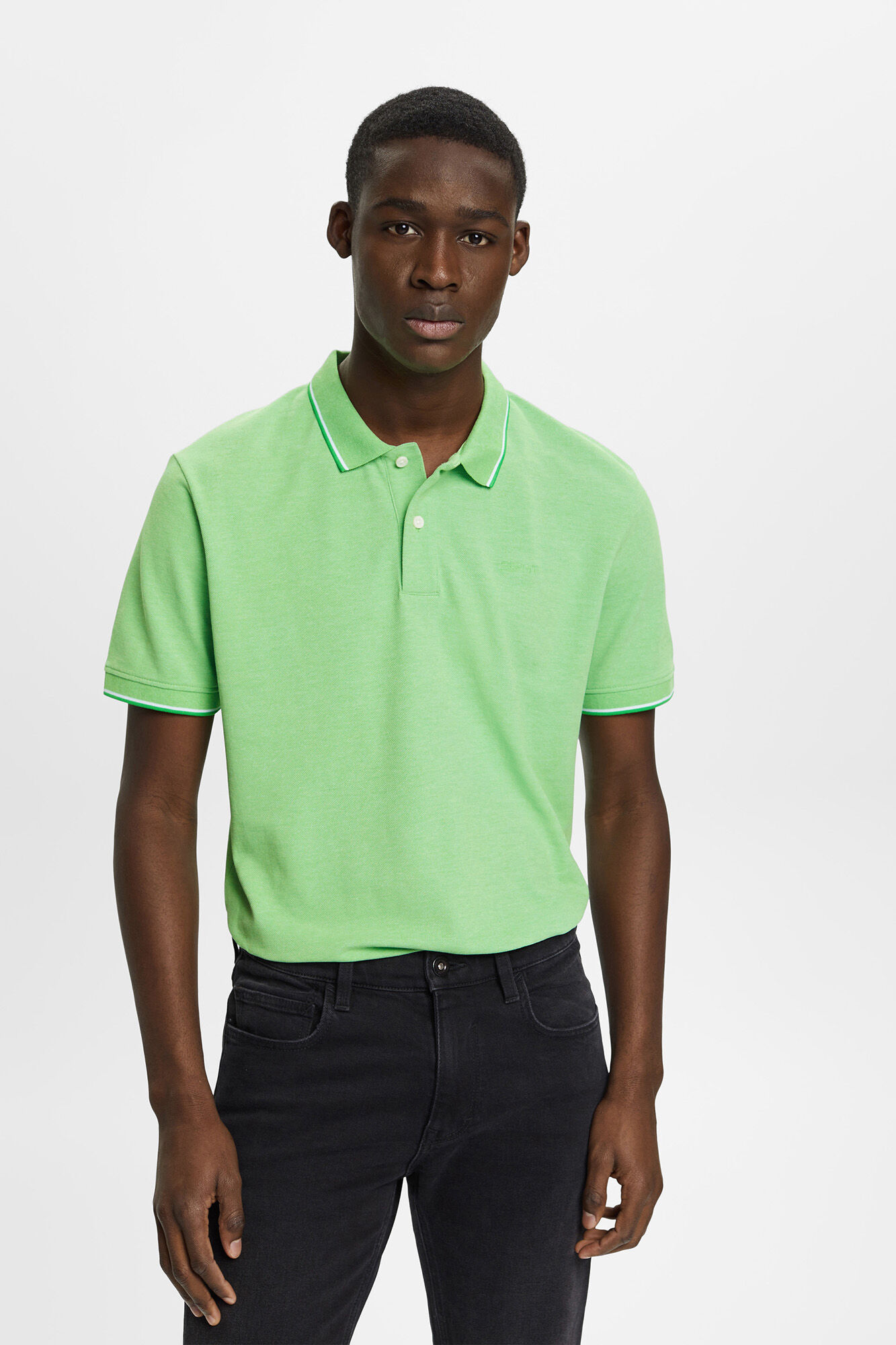 Polos con store bolsillo manga corta
