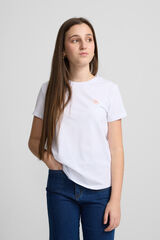 Silbon Camiseta smile colores Blanco