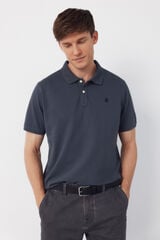 Cortefiel Basic piqu&eacute; polo shirt Grey