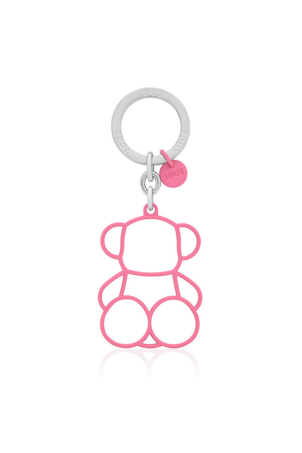 Tous Llavero rosa Silhouette Bold Bear Rosa