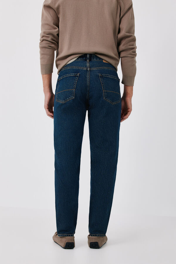 Cortefiel Slim tapered fit jeans Blue