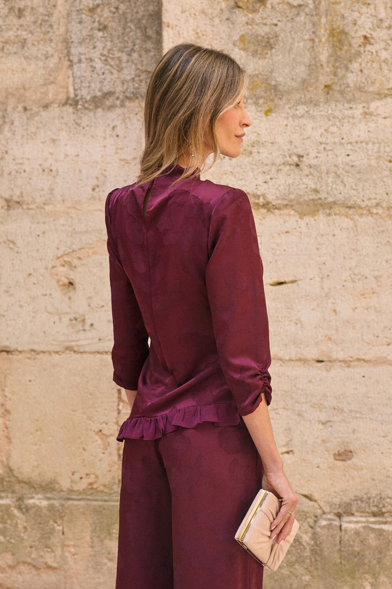 Pol&iacute;n Et Moi Lindes guest blouse