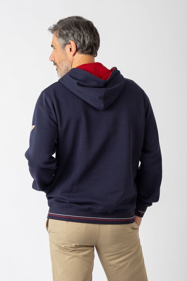 Privata Sweatshirt com capuz e bolsos Azul