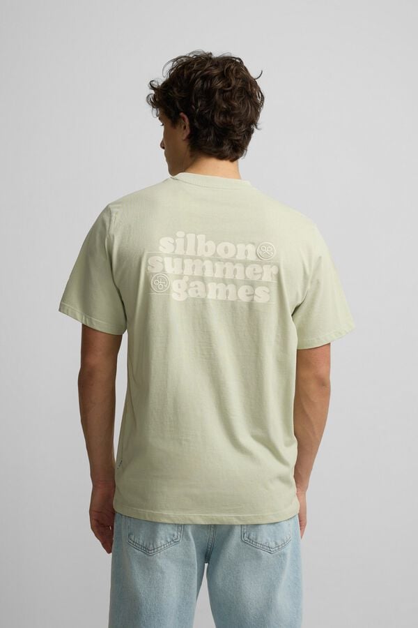 Silbon T-shirt summer games Verde