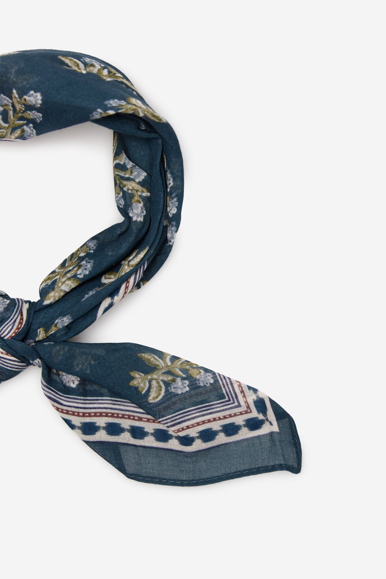 Cortefiel Botanical print bandana