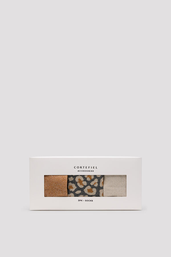 Cortefiel Long socks pack Multicolour