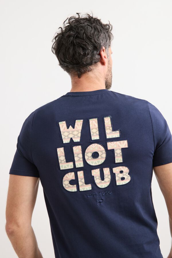 Williot Williot Hindico Club T-shirt Navy