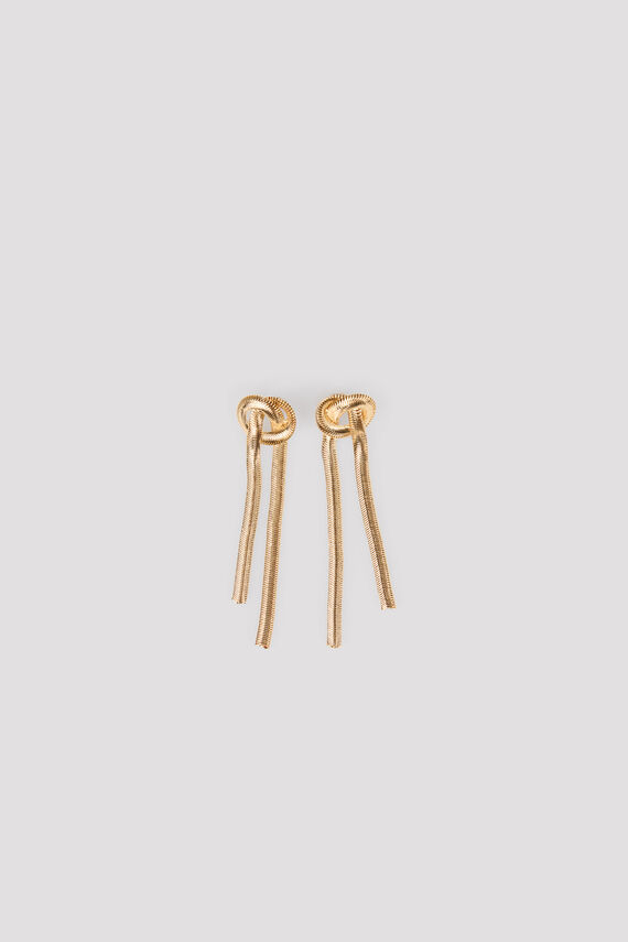 Pendientes nudo cadenas