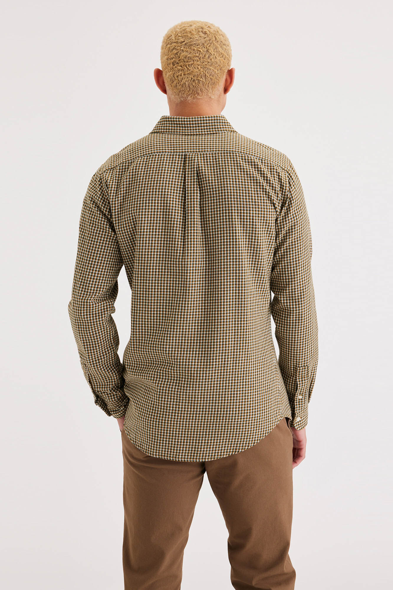 Dockers Camisa con botones Slim Fit Icon para hombre